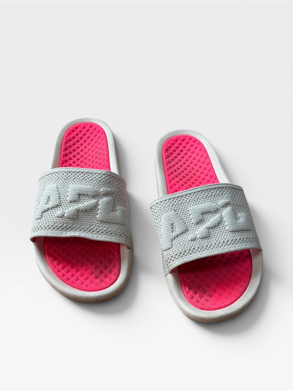 APL Pink and Tan Slides unisex